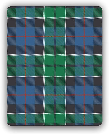 Leslie Scottish Clan Tartan Crest Computer Mouse Pad