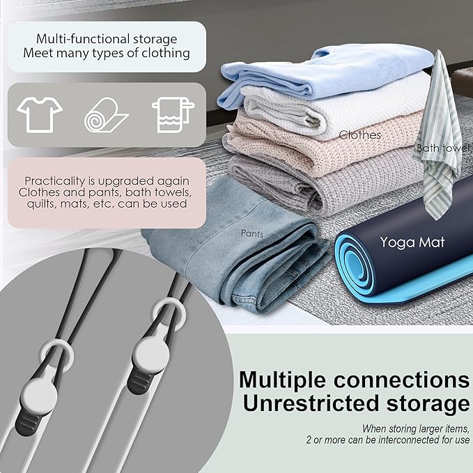 16Pcs 4.2" Silicone Cable Ties Cord Organizer for Cable Management, Reusable Cable Organizer Electronic Accessories in Home,Office,Kitchen,School,Travel (Black & White)