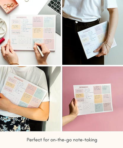 Lamare Weekly Planner Notepad – Premium Undated Weekly To Do List Notepad