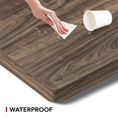 SANODESK Universal Tabletop 48"x30"x1" Thickness One-Piece Table Top Rectangular Particle Board for Standing Desk and Home Office Countertop DIY,Rustic Brown Desk Top
