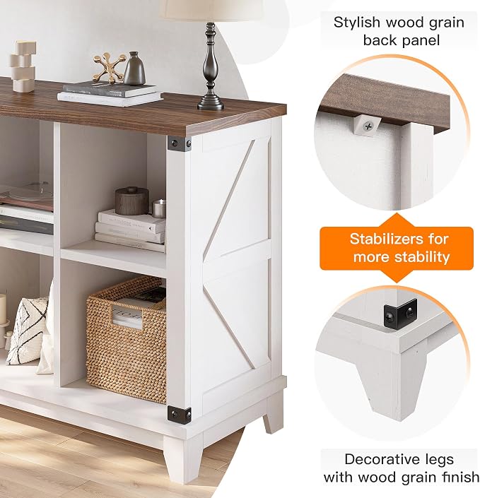 EnHomee 6 Cube Storage Organizer and Shelf, Cube Storage Shelf,White Bookshelf with Storage for Bedroom and Home Office