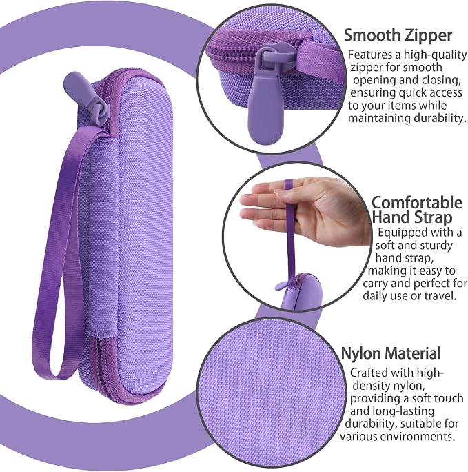 co2CREA Hard Case Replacement for Logitech Spotlight 2/1 Presentation Remote Presenter Clicker, Purple