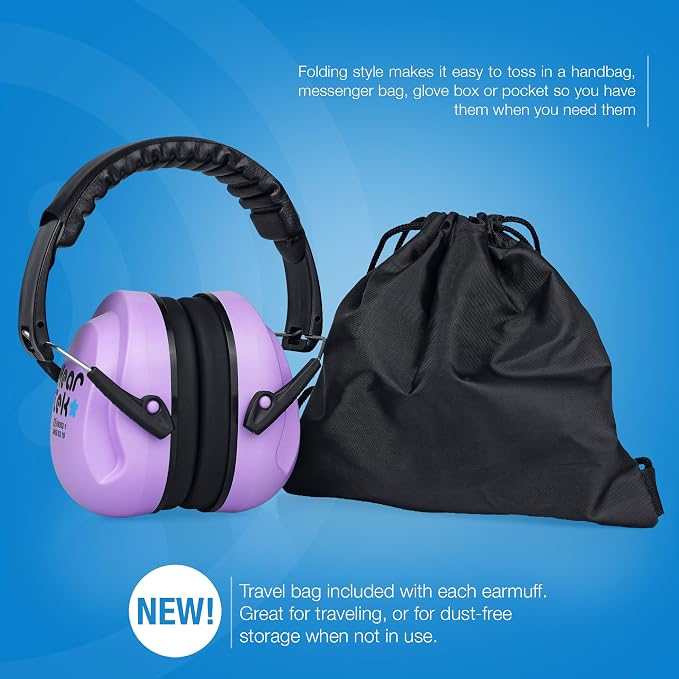 Noise Cancelling Headphones Kids Adult Earmuffs Shooting Ear Protection Foldable Ear Protection Earmuffs