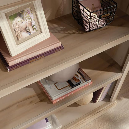 Sauder Miscellaneous Storage 3-Shelf Display Bookcase, Pacific Maple Finish