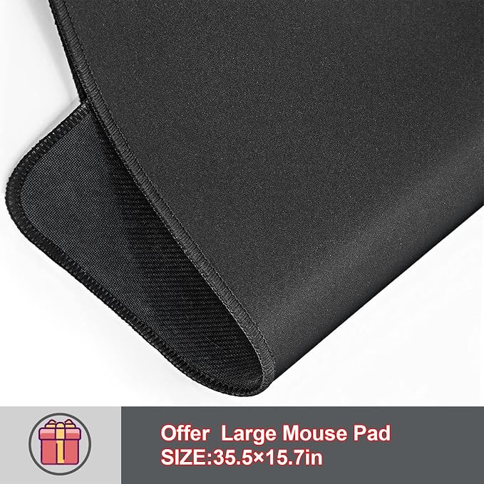 55 x 24 in Electric Standing Desk Adjustable Height, Sit Stand Home Office Rolling Computer Desk with 35 x16 in Mouse Pad, Wheels and Hooks，27''-46'' Lifting Range Stand up Desk(Brown)