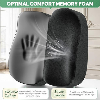 Benazcap 26 New Flying Feather Cushion Large Black