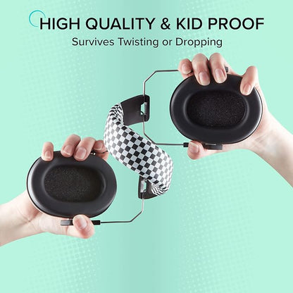 Noise Cancelling Headphones Kids Adult Earmuffs Shooting Ear Protection Foldable Ear Protection Earmuffs