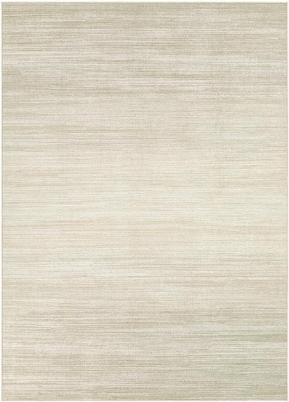 UERMEI 8x10 Washable Area Rug - Neutral Modern Abstract Living Room Rugs, Non-Slip Soft Large Indoor Floor Carpet for Bedroom Home Office & Under Dining Table Decor, Brown/Beige