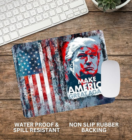 Trump Mouse Pad, Trump Make America Great Again Mouse Pad, Trump 2024