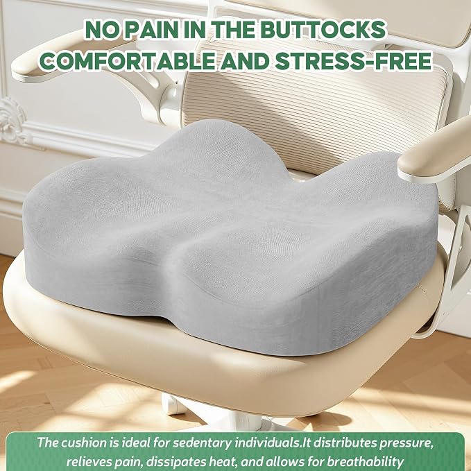 Benazcap 26 New Flying Feather Cushion Middle Grey
