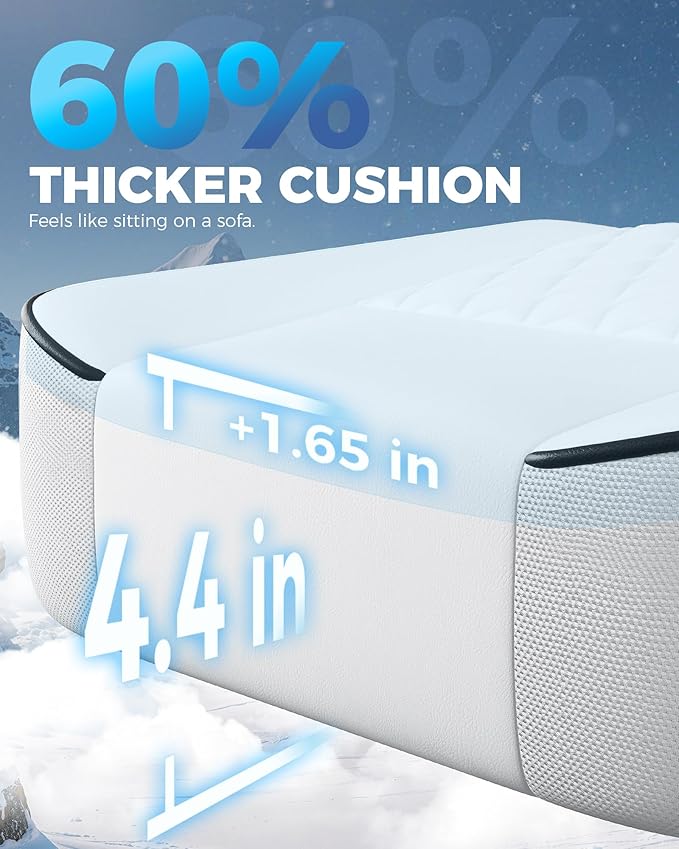 GTPLAYER Big and Tall Gaming Chair with Footrest, Ergonomic Office Desk Chair with 4.4in Thick Cushion and Wide Wingless Seat, Comfortable Leather Computer Chair, Predator Series, White