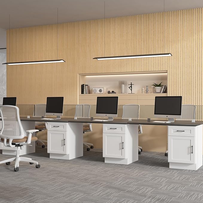ROOMTEC 2 Drawer File Cabinet with Soft-Close Design, Under Desk Filing Cabinets for Home Office, RTA Small Office File Cabinets for Storage and Organization