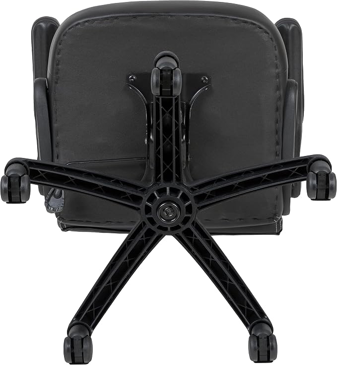 Flash Furniture X10 Gaming Chair Racing Office Ergonomic Computer PC Adjustable Swivel Chair with Flip-up Arms, Purple/Black LeatherSoft