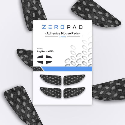 Adhesive Mouse Pad, 3 Pack - Minimalist Mousepad for Logitech M510
