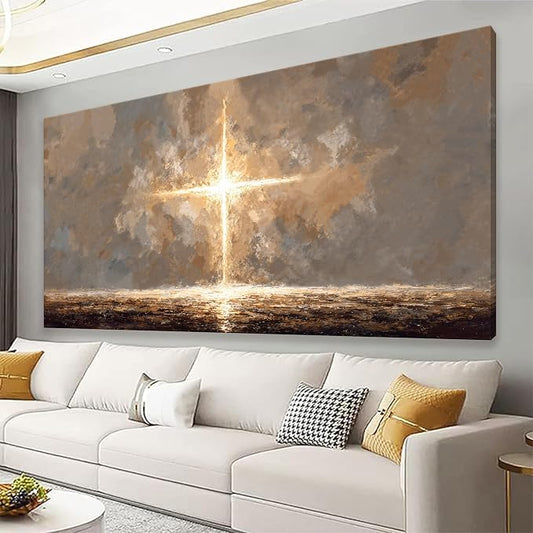 Canvas Art Wall Decor Abstract Wall Art Pictures For Living Room Artwork for Walls Brown Wall Art Canvas Modern Minimalist Wall Art Canvas Prints For Home Kitchen Office Wall Decoration 24" X 48"