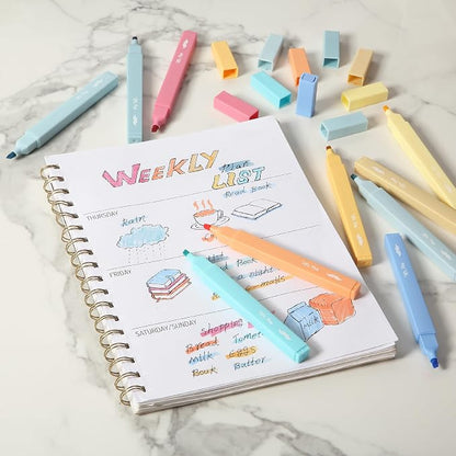 Mr. Pen- Aesthetic Bible Highlighters No Bleed Through, 10 Pack | Pastel Colors, Cute Highlighter for Journaling Supplies and School Accessories, Bible Highlighters and Pens No Bleed