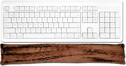 Keyboard Wrist Rest Pad - Flax Seed Filled - Lavender Scented - Dark Turquoise