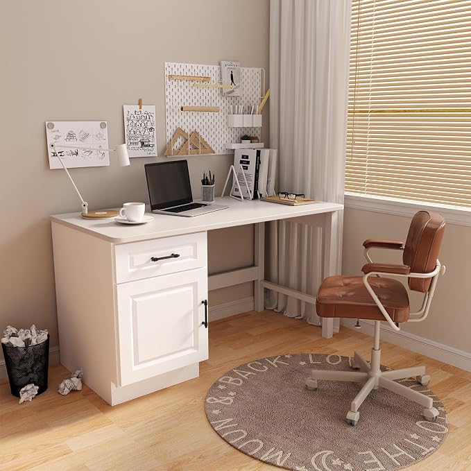 ROOMTEC 2 Drawer File Cabinet with Soft-Close Design, Under Desk Filing Cabinets for Home Office, RTA Small Office File Cabinets for Storage and Organization