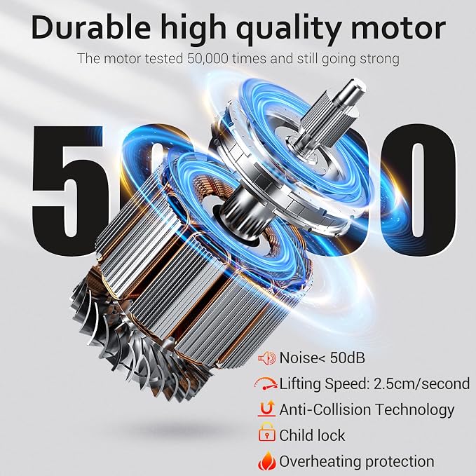 farexon 55 x 24inch Electric Standing Desk Adjustable Height with Power Outlets, Stand up Desk with Wheels,Mouse Pad, Hooks,Preset Heights Home Office Gaming Computer Workstations Table（Black）