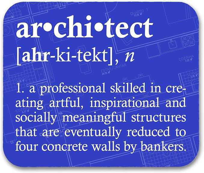 Architect Definition Mouse Pad