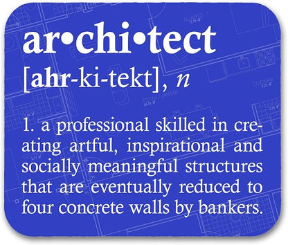 Architect Definition Mouse Pad