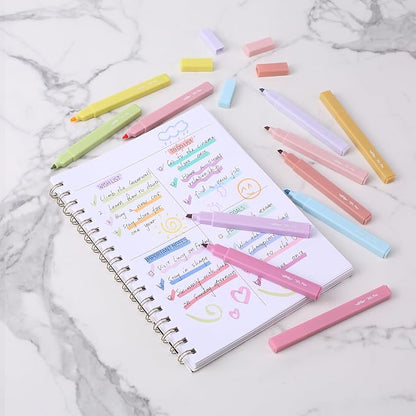 Mr. Pen- Aesthetic Highlighters No Bleed, 16 Pack, Assorted Colors | Chisel Tip, Cute Highlighters Assorted Colors for Journaling, Highlighting, Underlining, Fast Dry, Back to School Supplies