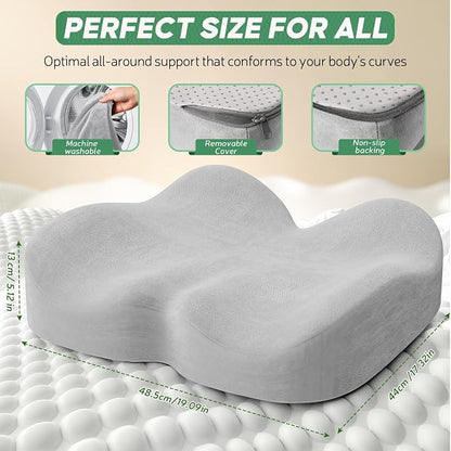 Benazcap 26 New Flying Feather Cushion Middle Grey