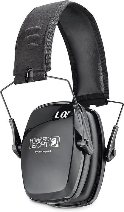 Howard Leight by Honeywell Leightning L0F Folding Ultraslim Shooting Earmuff (R-01523), Black