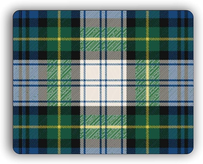 Scottish Clan Gordon Dress Tartan Crest Computer Mouse Pad