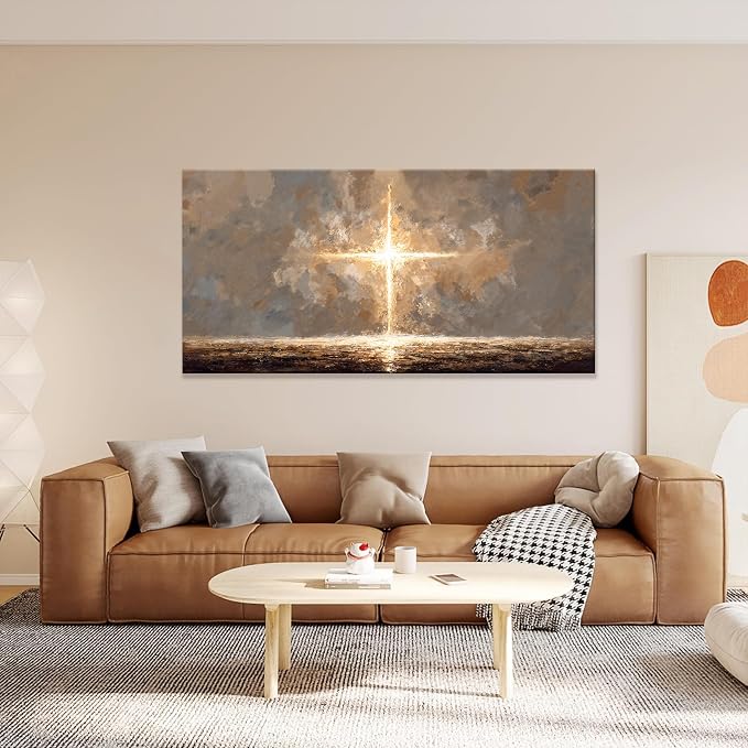Canvas Art Wall Decor Abstract Wall Art Pictures For Living Room Artwork for Walls Brown Wall Art Canvas Modern Minimalist Wall Art Canvas Prints For Home Kitchen Office Wall Decoration 24" X 48"