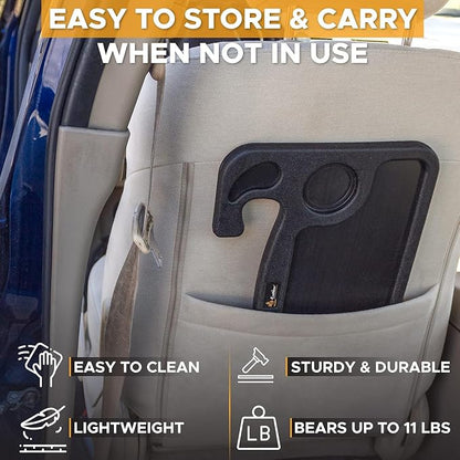 EcoNour Steering Wheel Desk Tray Compatible for Toyota Corolla 2020-2026 | Car Laptop Mount Tray with Pen Holder | Food & Drink Holder | Multipurpose Travel Car Accessories