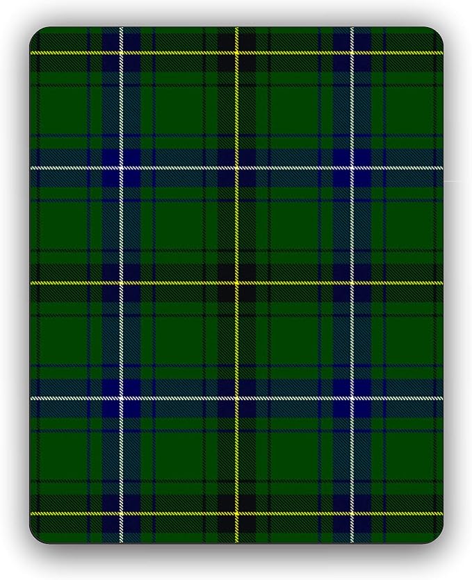 Henderson Scottish Clan Tartan Crest Computer Mouse Pad