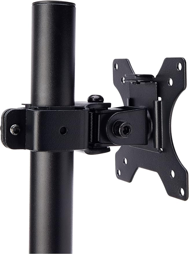 Fellowes 8044001 Professional Series Free-Standing Stacked Monitor Mount, Adjustable Computer Monitor Stand for 2 Monitors with Dual Monitor Arms, 32 Inch Monitor Capacity
