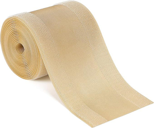 WILLBOND Carpet Cord Cover Cable Protector Floor Cover Cable Protector Management Only for Commercial Office Carpet(9.84 ft,Khaki)
