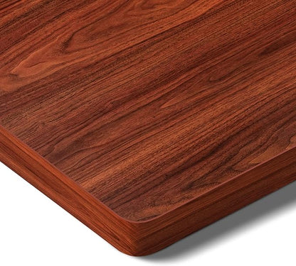 SANODESK Whole-Piece Particle Board Table Top for Standing Desk and Home Office Desk DIY, 60x24x1 Inch Mahogany Desk Top