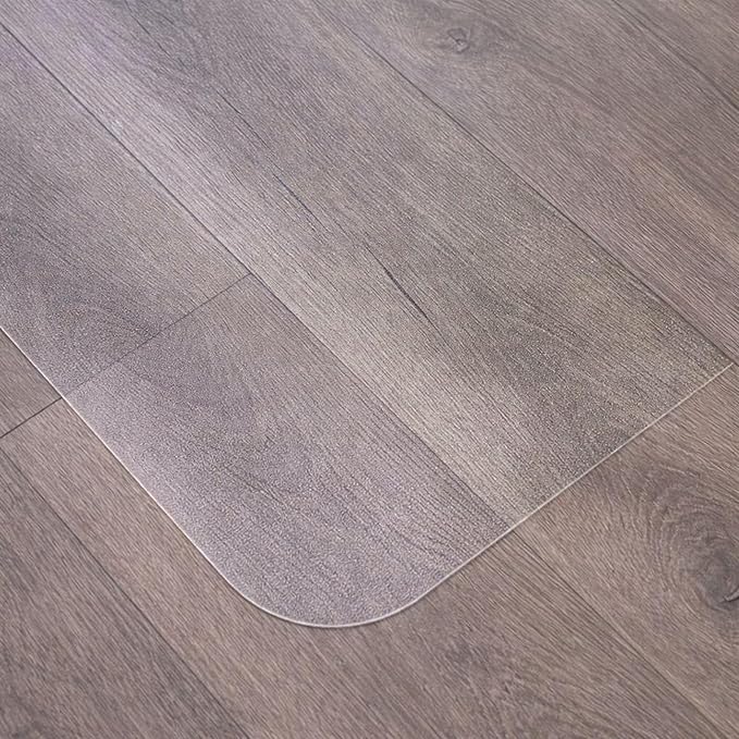 Marvelux Heavy Duty Polycarbonate Office Chair Mat for Hardwood Floors 36" x 48", Transparent Hard Floor Protector, Rectangular, Shipped Flat, No Unrolling, Multiple Sizes