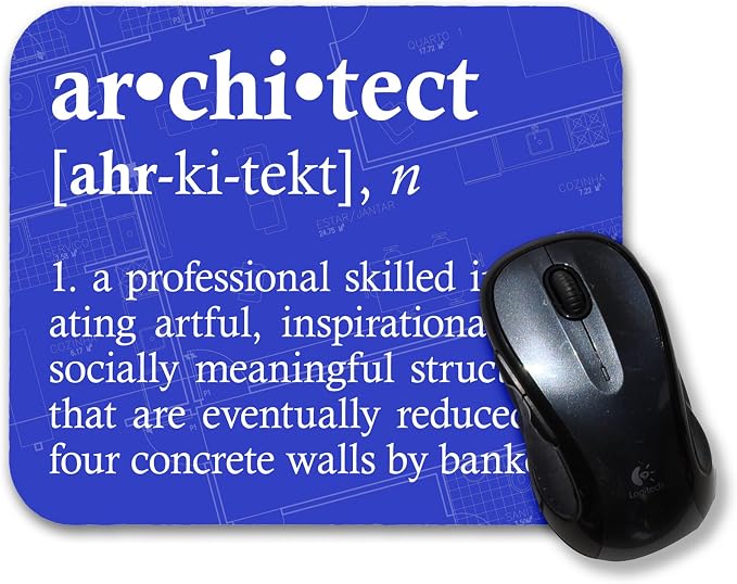 Architect Definition Mouse Pad