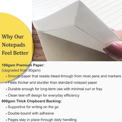 Life Charge To Do List Notepads for Work, Daily Checklist Planner Pads with Priority & Notes, Task Organizer & Productivity Planner, Multiple Sizes & Layouts