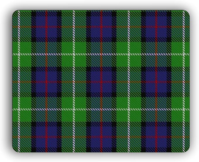 Scottish Clan Davidson of Tulloch Tartan Crest Computer Mouse Pad