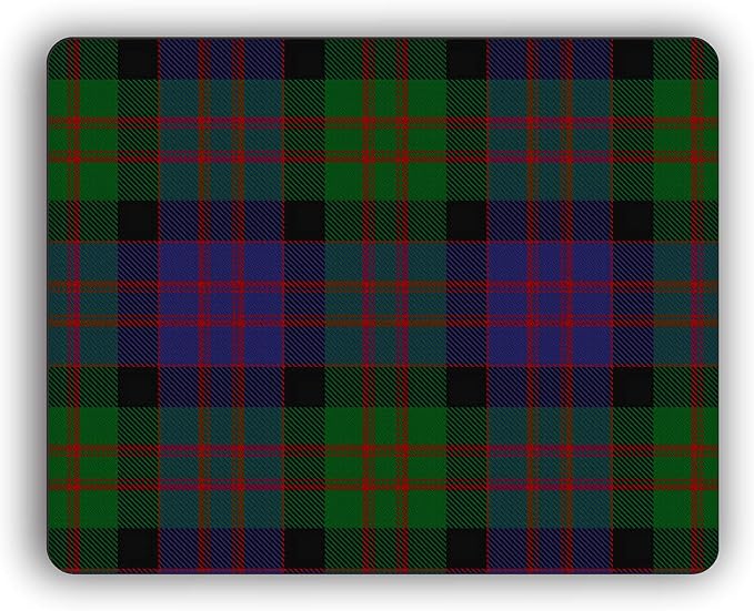 Macdonald Scottish Clan Tartan Crest Computer Mouse Pad