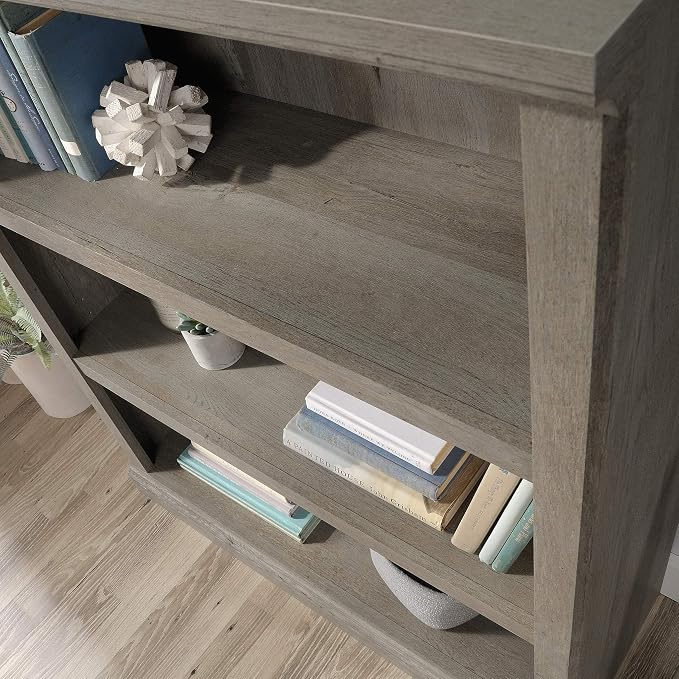 Sauder Miscellaneous Storage 3-Shelf Bookcase/ Book shelf, Mystic Oak finish