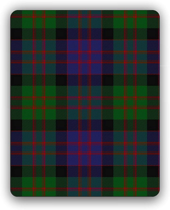 Macdonald Scottish Clan Tartan Crest Computer Mouse Pad