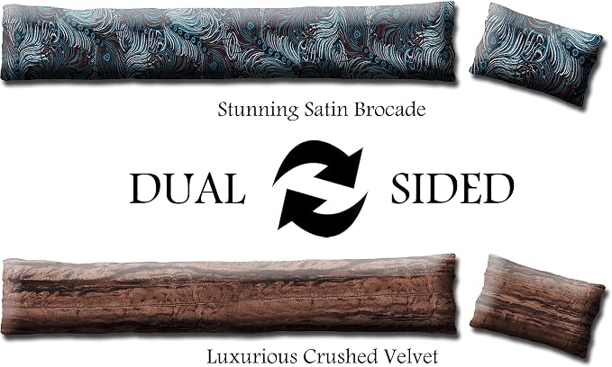 Keyboard & Mouse Wrist Rest Pad Set - Flax Seed Filled - Lavender Scented - Dark Turquoise