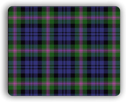 Scottish Clan Baird Tartan Crest Computer Mouse Pad