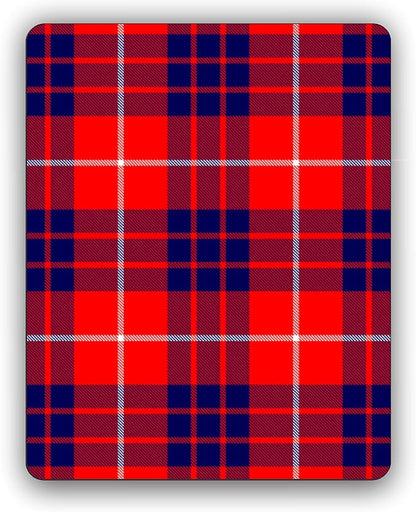 Hamilton Scottish Clan Tartan Crest Computer Mouse Pad