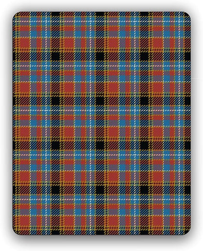 Scottish Clan Dalrymple Tartan Crest Computer Mouse Pad