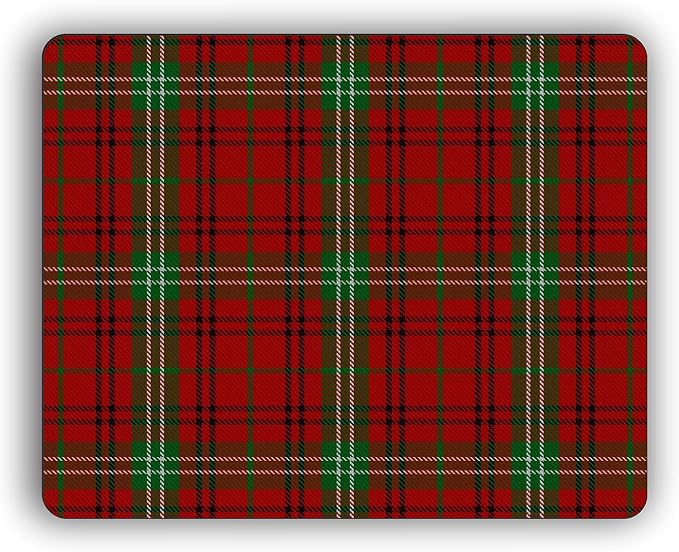 Morrison Scottish Clan Tartan Crest Computer Mouse Pad