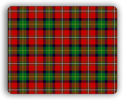Scottish Clan Boyd Tartan Crest Computer Mouse Pad