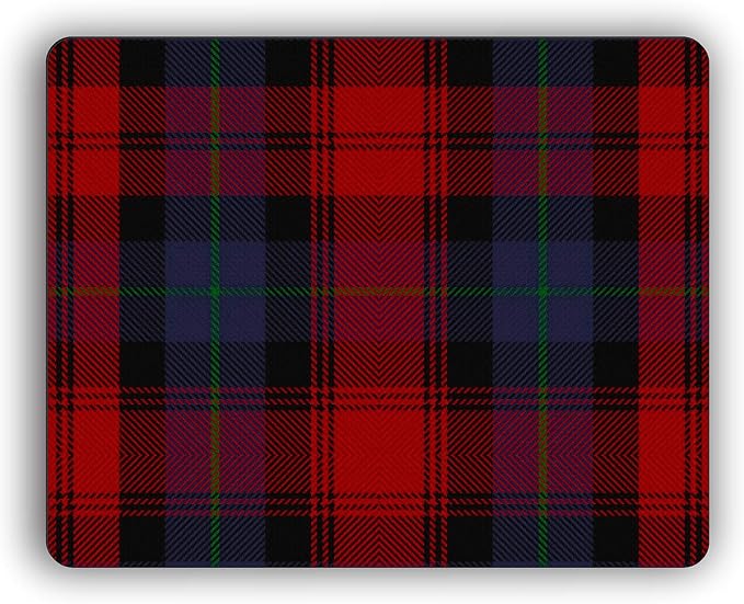 MacLachlan Scottish Clan Tartan Crest Computer Mouse Pad