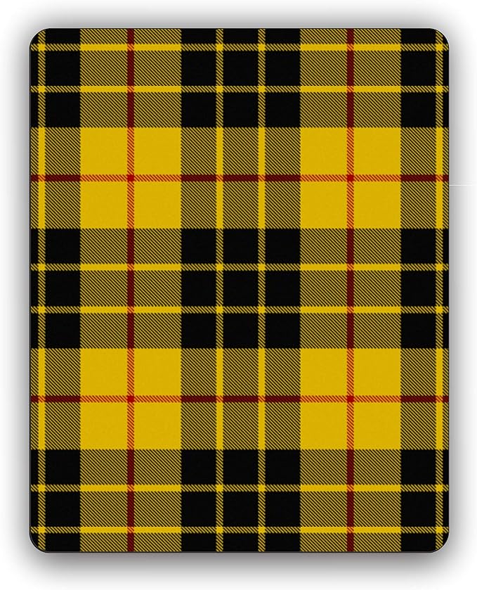 MacLeod Scottish Clan Dress Tartan Crest Computer Mouse Pad